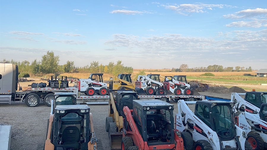 skidsteer inventory front view